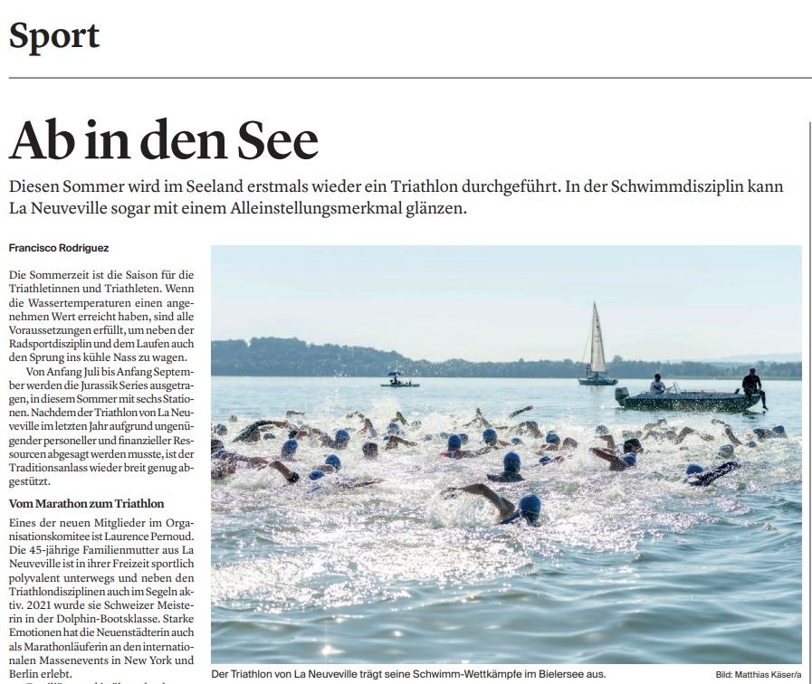 Image Article du journal Tagblatt du 17 juin 2023